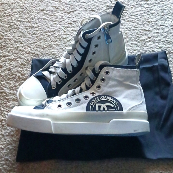 Dolce Gabbana High Top Sneakers - Picture 2 of 10